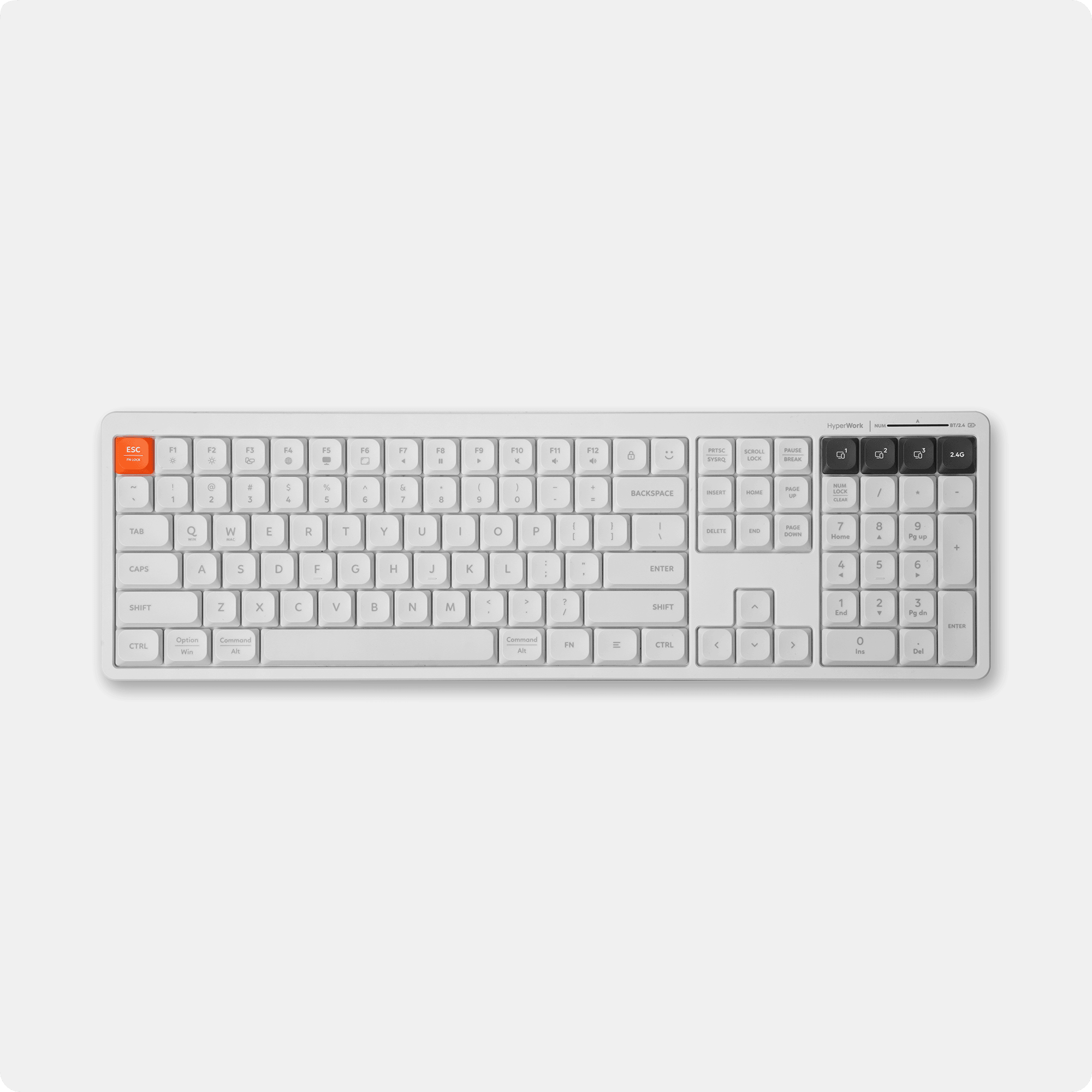 Bàn phím không dây HyperWork SilentKey - TS01
