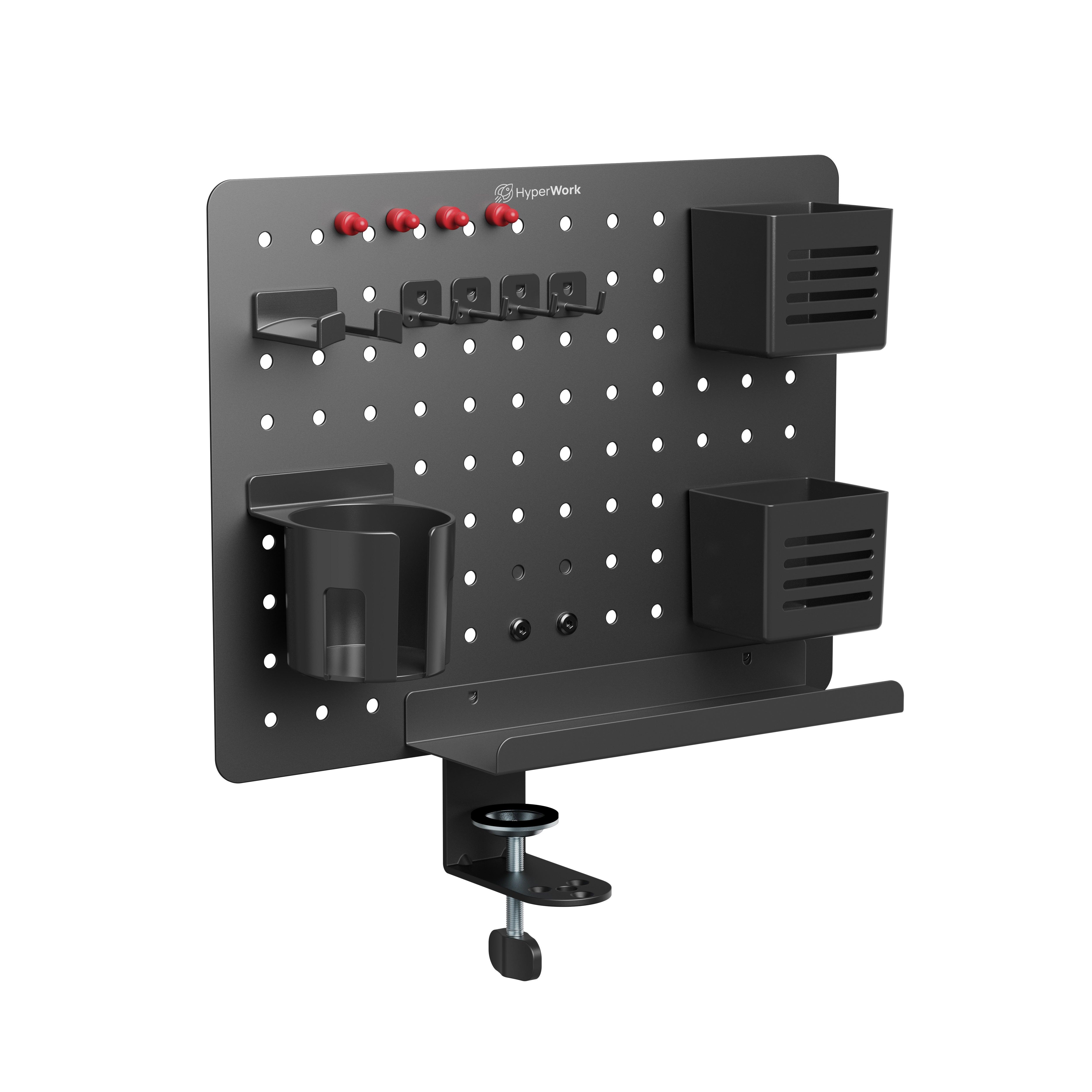 Pegboard xoay HyperWork Omni Board màu đen (PG03) - HyperWork