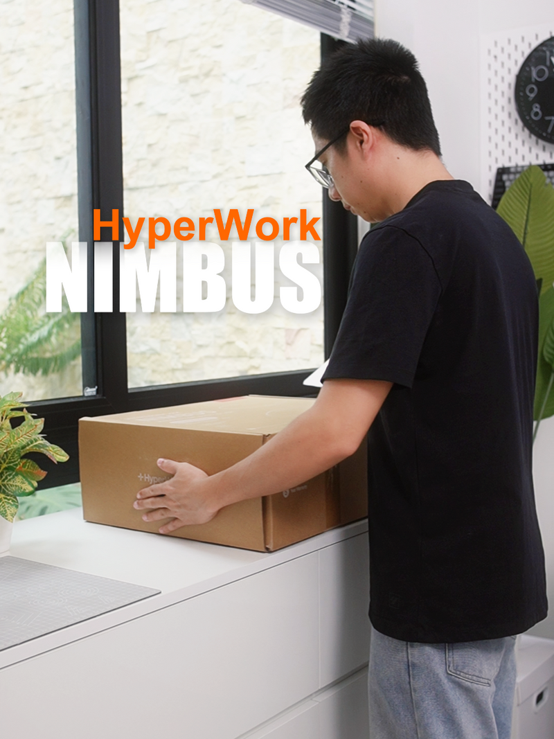 Kê chân công thái học HyperWork Nimbus - Một món phụ kiện nhỏ nhưng có thể giúp góc làm